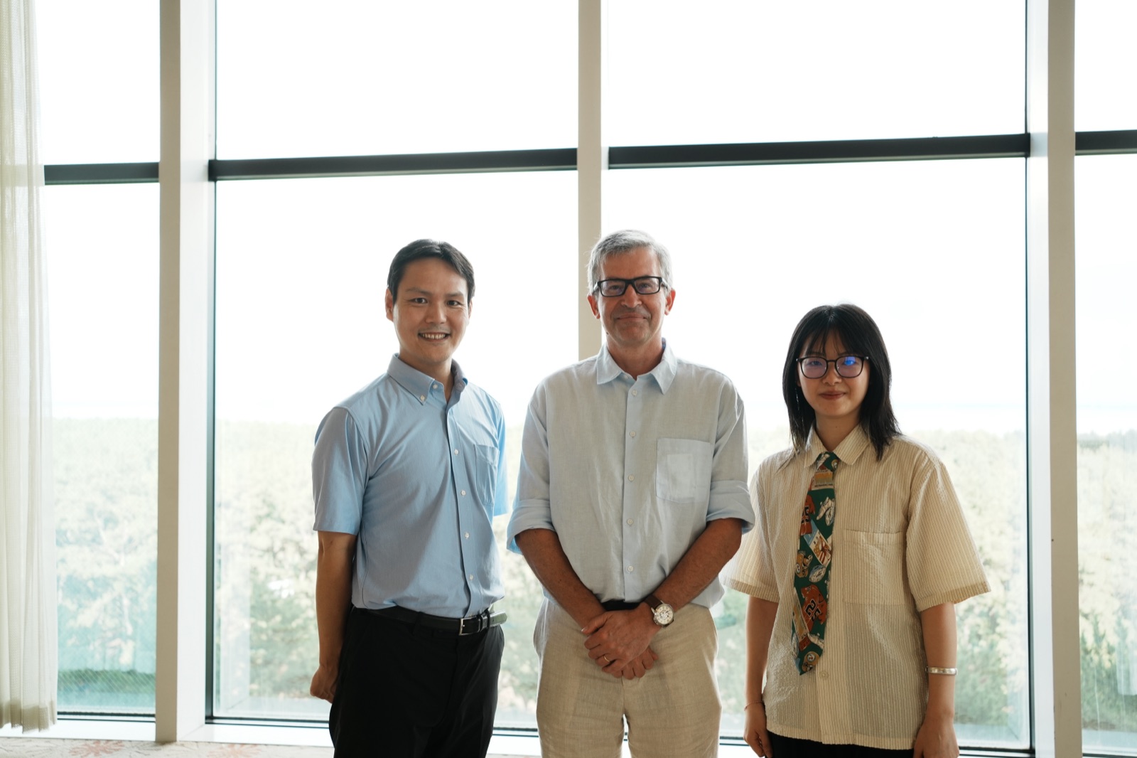 With Prof. Arnaud and Prof. Tsukada